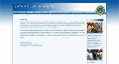 Desktop Screenshot of lions-schwedt.de
